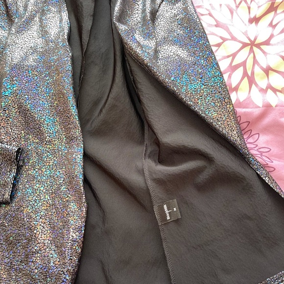 Blackmilk shattered glass charcoal jacket - Picture 3 of 5